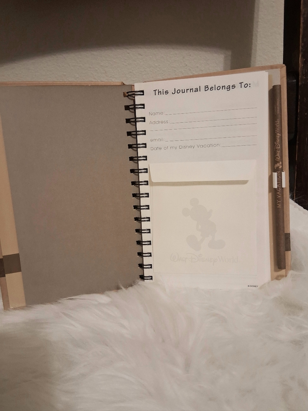 NWOT Vintage Vacation Journal Walt Disney World - Picture 3 of 10